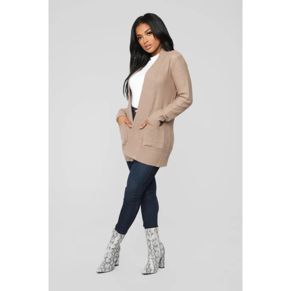 NWT Women's Tan Sweater Cardigan